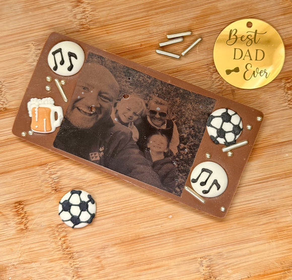 Personalised Photo Chocolate Bar