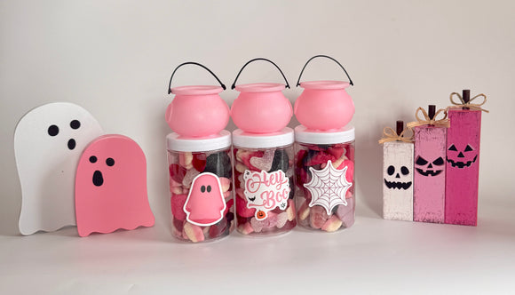 Halloween Cauldron Sweetie Jar
