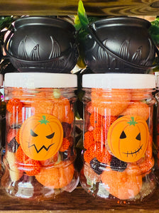 Halloween Cauldron Sweetie Jar
