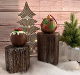 Bauble / Pudding Choccy Orange (Gift Boxed)