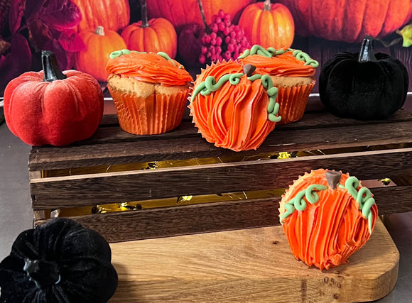 Halloween Pumpkin Cupcakes ~ COLLECTION ONLY