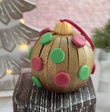Bauble / Pudding Choccy Orange (Gift Boxed)