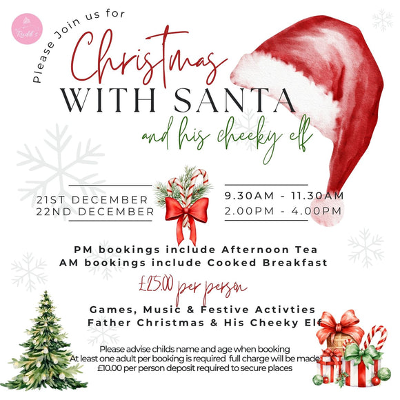 Breakfast with Santa & His Cheeky Elf - Sunday 21st December