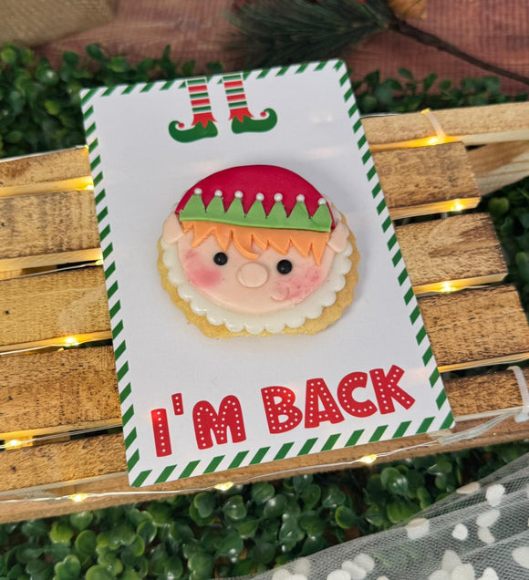 Elf 'I'm Back' Biscuit