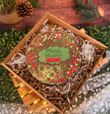 Giant Christmas Chocolate Disc