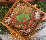 Giant Christmas Chocolate Disc