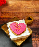 Valentine Postal Cookie