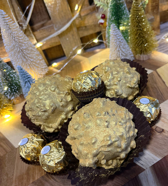 Giant Ferrero Brownie
